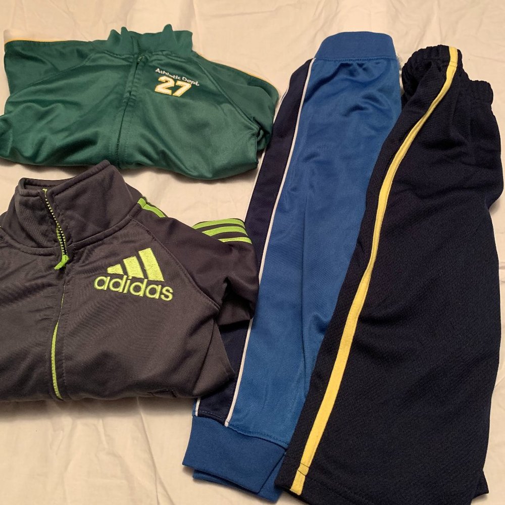Lot of 4 piece boys sportwear bundle size 24M